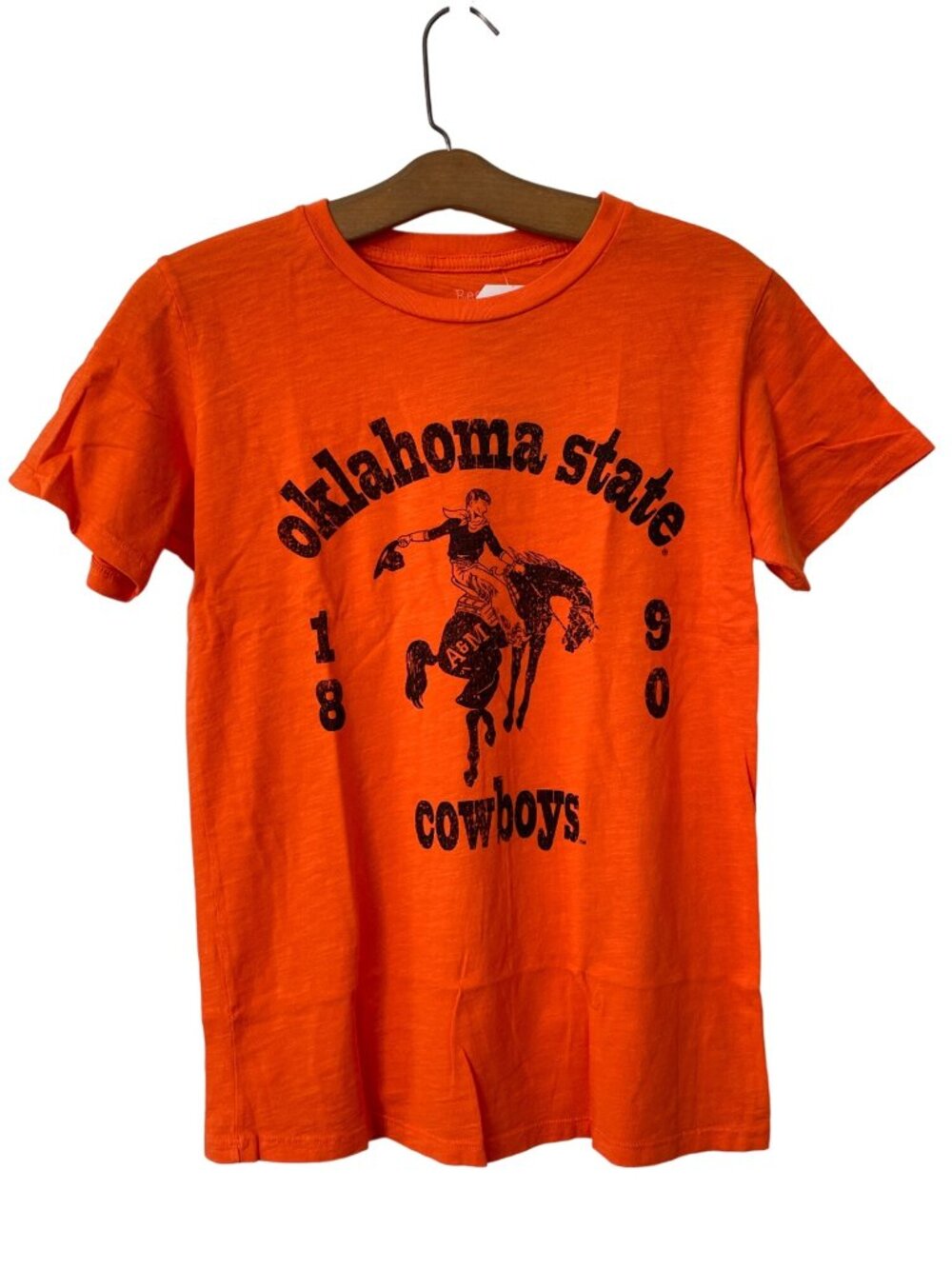 Blue 84 Graphic Tee Medium Reserve Collection Oklahoma State Cowboys Orange NEW